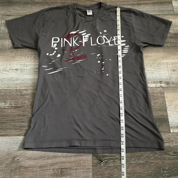 Pink Floyd Gray Crew Neck Band Tee Graphic Tshirt Medium - Picture 7 of 8
